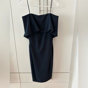 Worn once. Badgley Mischka cocktail dress.